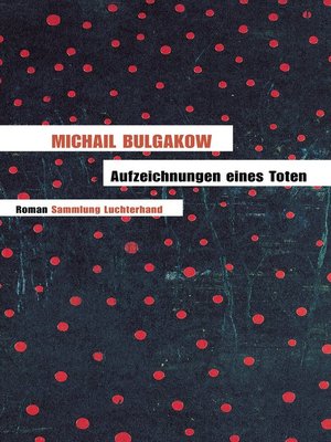 cover image of Aufzeichnungen eines Toten